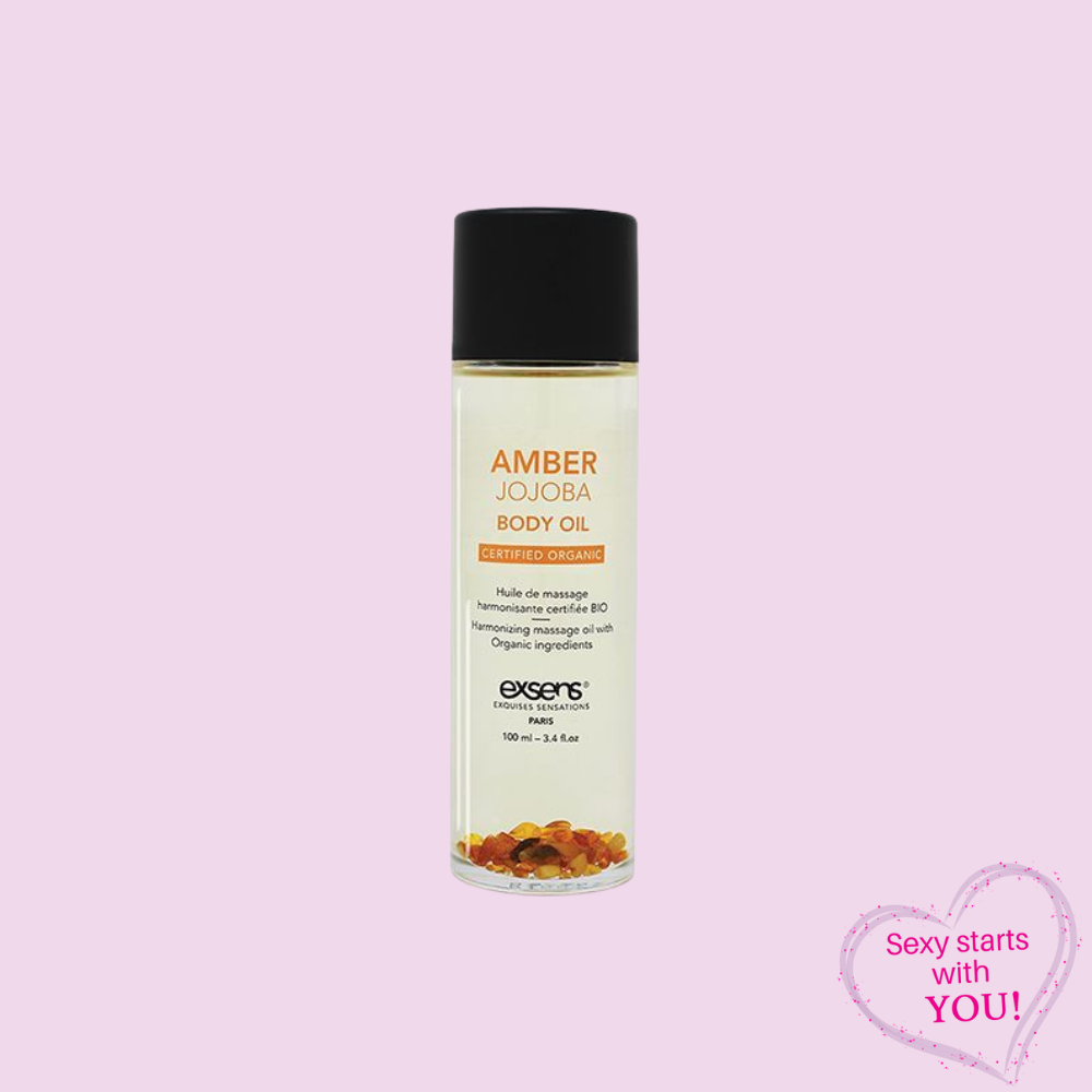 Organic Massage Oil with Crystals
