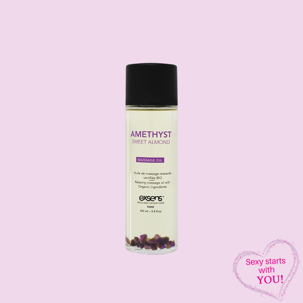 Organic Massage Oil with Crystals