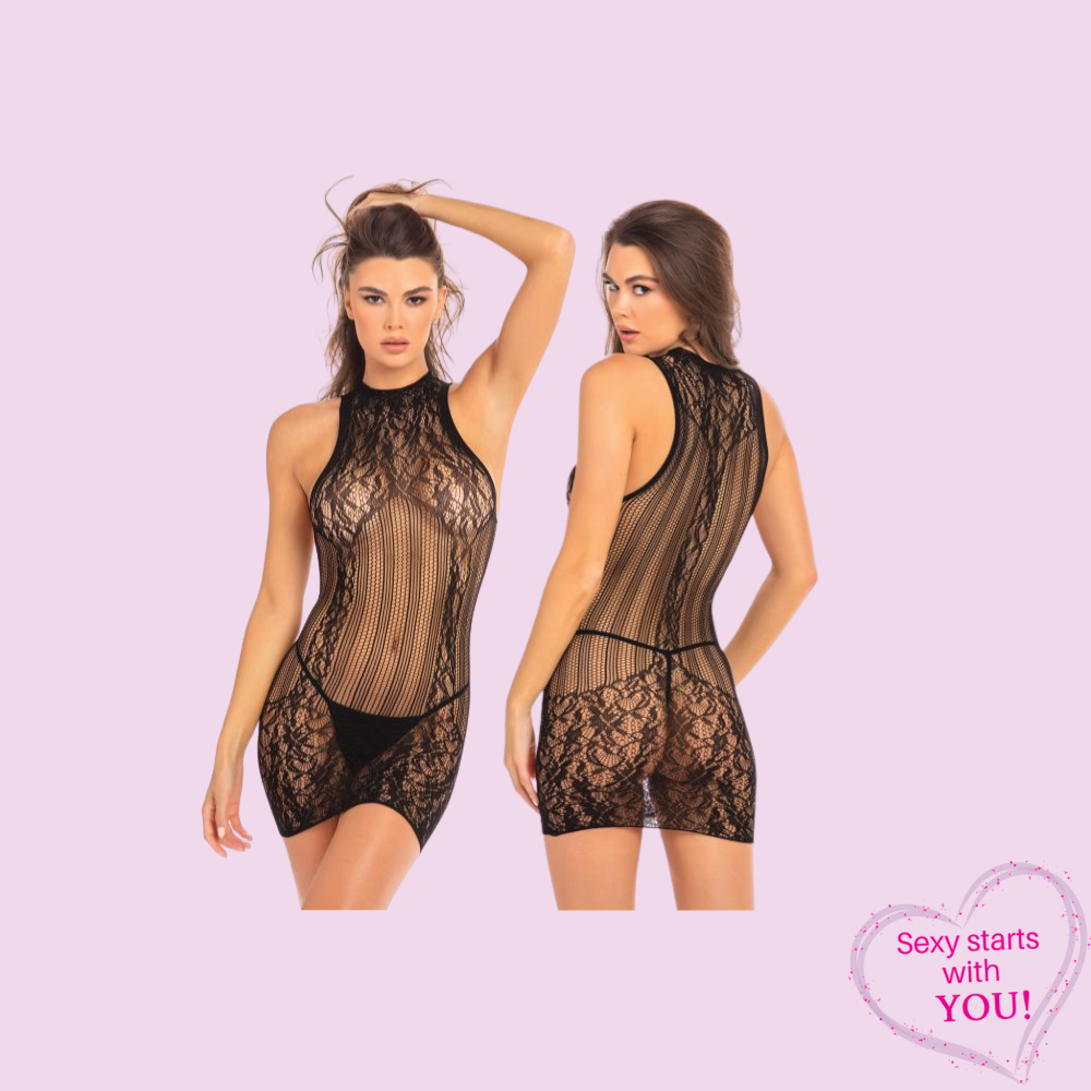 Recklace Mini Dress