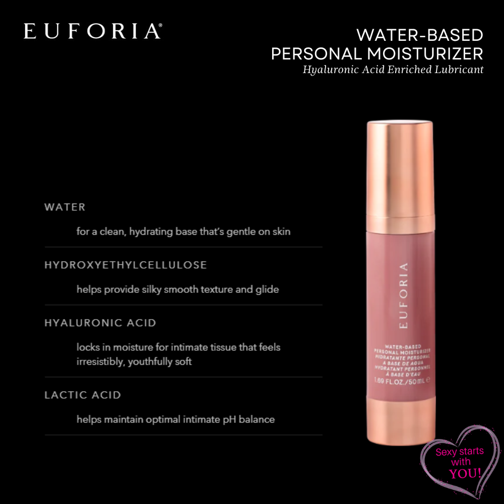 Euforia Water-Based Personal Moisturizer