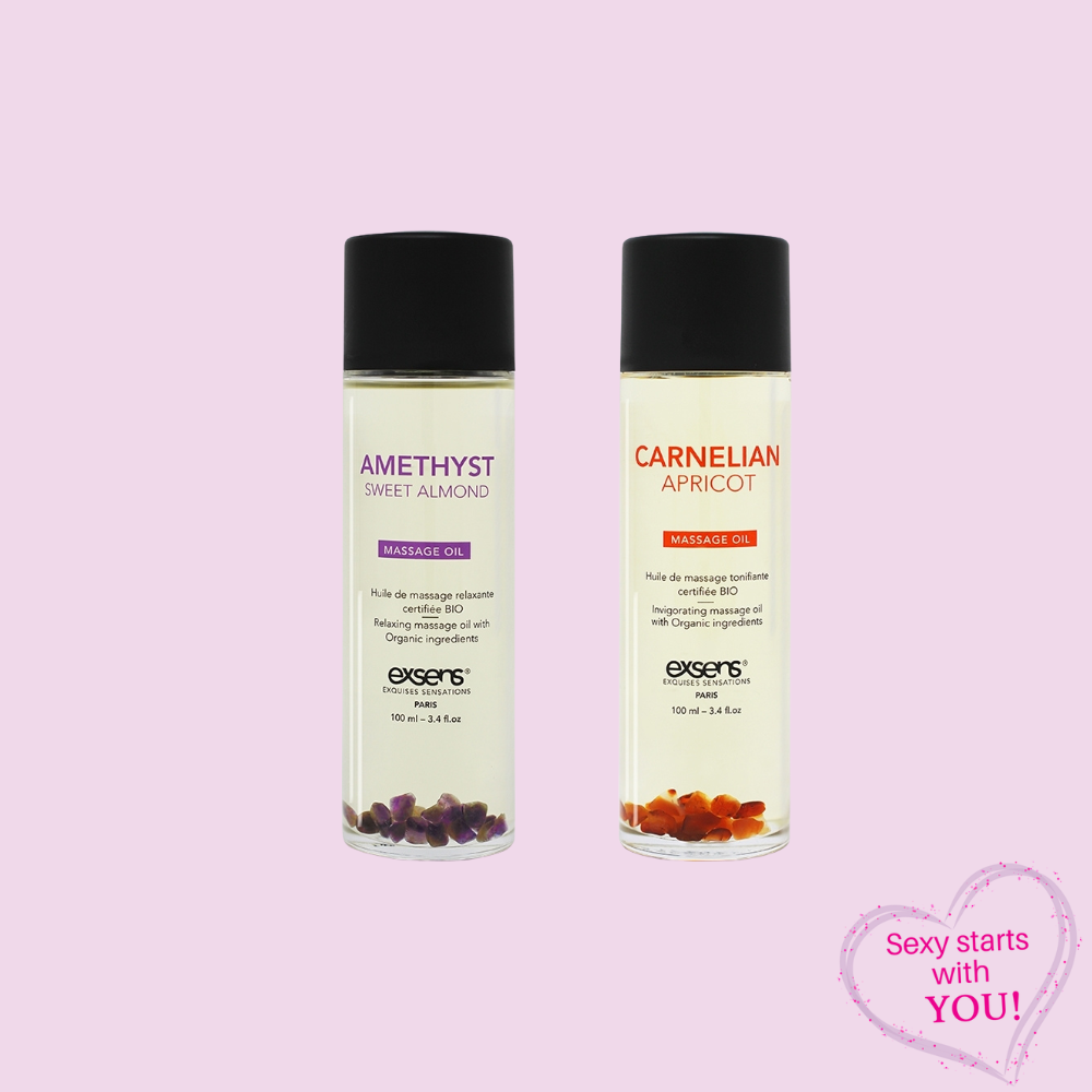 Organic Crystal Massage Oil