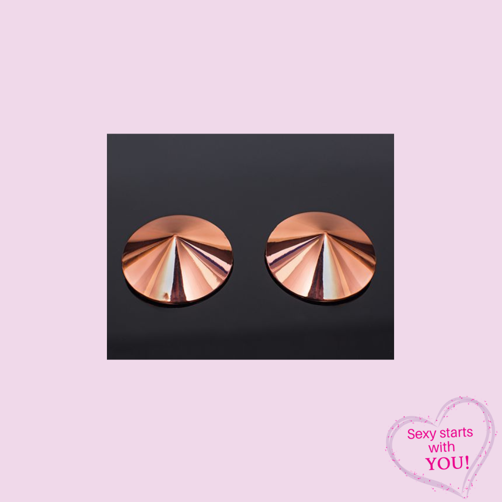 Rose Gold Metal Pasties